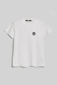 Tričko Karl Lagerfeld Wax Seal Logo T-Shirt Biela M