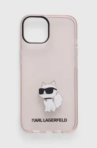 Zadný kryt Karl Lagerfeld IML Choupette NFT pre Apple iPhone 14, ružová 57983112430