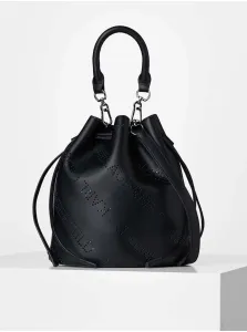 Black Women's Small Leather Handbag KARL LAGERFELD - Women