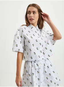 White Women's Patterned Shirt KARL LAGERFELD x Disney - Women #5547667