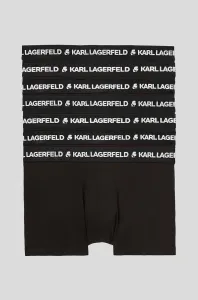 Spodná Bielizeň Karl Lagerfeld Logo Trunk Set 7-Pack Čierna S #205214