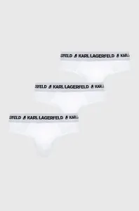 Slipy Karl Lagerfeld pánske, biela farba #170387