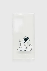 Zadný kryt Karl Lagerfeld PC/TPU Choupette Eat pre Samsung Galaxy S23 Ultra, transparentná 57983112895