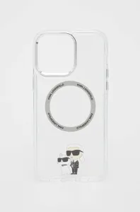 Zadný kryt Karl Lagerfeld MagSafe IML Karl and Choupette NFT pre Apple iPhone 14 Pro Max, transparentná 57983112456