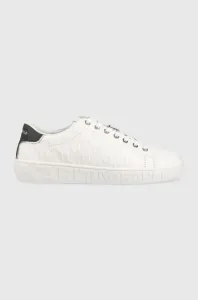 Kožené tenisky Karl Lagerfeld Kupsole Iii biela farba #268553