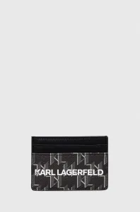 Peňaženka Karl Lagerfeld K/Mono. Klassik Cardholder Čierna None