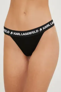 Spodná Bielizeň Karl Lagerfeld Logo Brazilian Čierna M