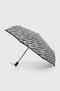 Dáždnik Karl Lagerfeld K/Essential Silver Sm Umbrella Čierna None