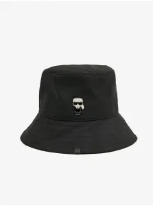 Klobúk Karl Lagerfeld K/Ikonik Bucket Hat Čierna None #611533