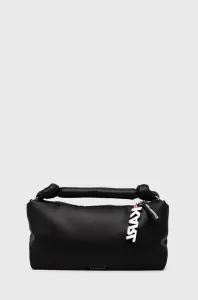 Kožená kabelka Karl Lagerfeld čierna farba #247739