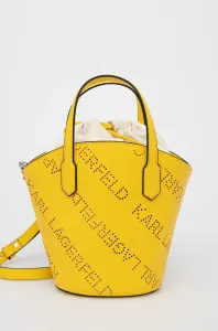 Kabelka Karl Lagerfeld K/Punched Logo Small Tote Žltá None