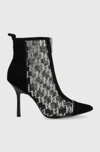 Lodičky Karl Lagerfeld SARABANDE dámske, čierna farba, KL30951D #7171986