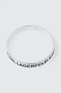 Náramok Karl Lagerfeld K/Essential Logo Bracelet Čierna M #3785671
