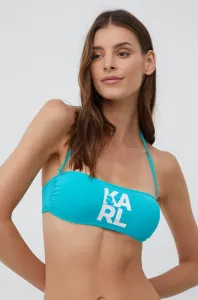 Karl Lagerfeld dámske plavky Farba: Modrá, Veľkosť: S