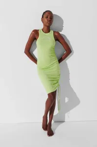 Plážové šaty Karl Lagerfeld zelená farba #8920867