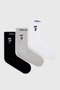 Ponožky 3-Pack Karl Lagerfeld K/Ikonik 2.0 Socks 3 Pack Rôznofarebná 39/42