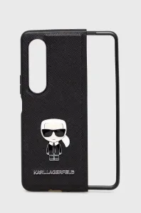 Puzdro Karl Lagerfeld PU Saffiano Ikonik for Samsung Galaxy Z Fold4, čierne 57983111616