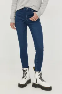 Džínsy Karl Lagerfeld Blue Skinny Denim Logo Pants Modrá 27 #250578