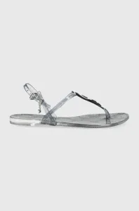 Sandále Karl Lagerfeld JELLY dámske, šedá farba, KL80002M #211092
