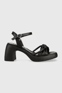 Sandále Karl Lagerfeld ASTRAGON čierna farba, KL33815