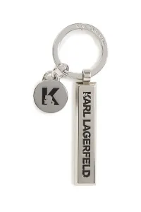 Kľúčenka Karl Lagerfeld K/Essential Logo Keychain Šedá None