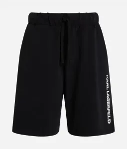 Šortky Karl Lagerfeld Logo Shorts Čierna S