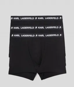 Spodná Bielizeň Karl Lagerfeld Logo Trunk Set 3-Pack Čierna Xs