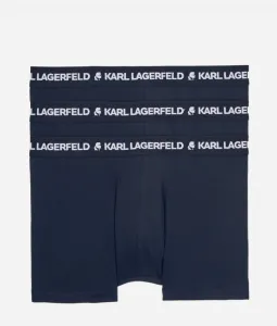 Spodná Bielizeň Karl Lagerfeld Logo Trunk Set 3-Pack Modrá M