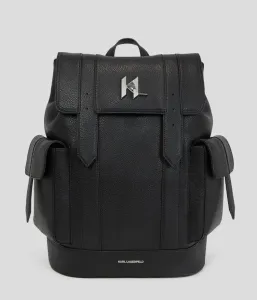 Batoh Karl Lagerfeld K/Turnlock Backpack Čierna None