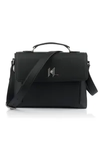 Taška Na Notebook Karl Lagerfeld K/Turnlock Briefcase Čierna None