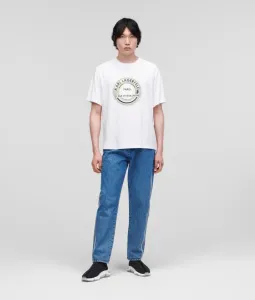 Tričko Karl Lagerfeld Unisex Rsg Athleisure T-Shirt Biela Xs