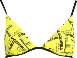 Karl Lagerfeld dámske plavky Farba: žltá, Veľkosť: S #1510365