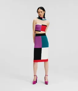 Sukňa Karl Lagerfeld Hun'S Pick Knit Skirt Rôznofarebná S