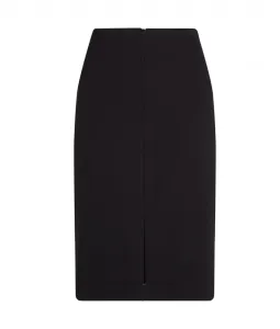 Sukňa Karl Lagerfeld Punto Pencil Skirt Čierna 46