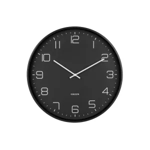 Dizajnové nástenné hodiny 5751BK Karlsson 40cm #3423414