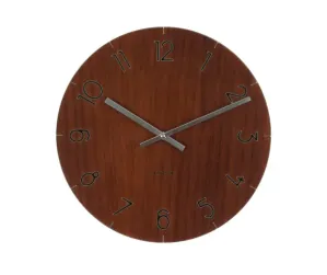 Nástenné hodiny KA5619afk, Karlsson Wood Dark, 40cm