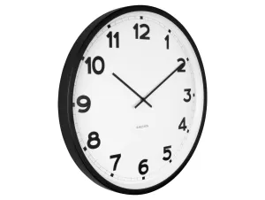 Nástenné hodiny New Classic Karlsson KA5848, biela 60cm #3446290