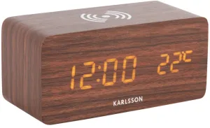 Karlsson Designový LED budík - hodiny KA5933DW #9287698