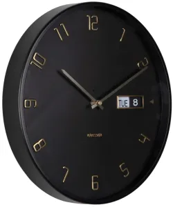 Nástenné hodiny Karlsson 5953BK, 30cm