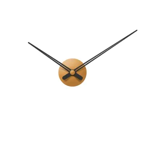Nástenné hodiny Karlsson KA5838BR Little Big Time Mini Sharp 45cm #561618