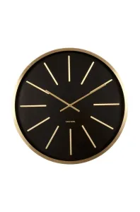 Nástenné hodiny Karlsson 5579BK Maxiemus 60cm