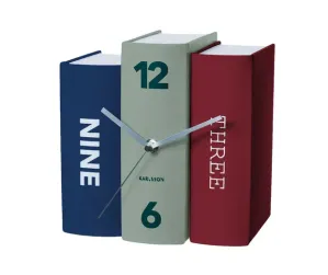 Stolové hodiny Karlsson Kniha 5629, 20 cm