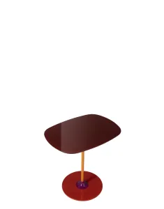 Odkladací stolík THIERRY, viac variantov - Kartell Výška: 50 cm, Farba: vínová