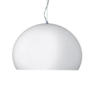 Kartell Small FL/Y závesné LED svetlo biela lesklá