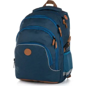 Oxybag SCOOLER Študentský batoh, tmavo modrá, veľkosť