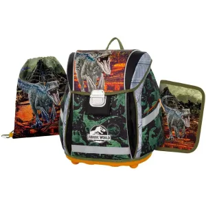 KARTON PP - Školská taška (3-dielny set) PREMIUM LIGHT - Jurassic World