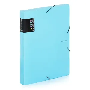 KARTON PP - Pastelini Box na spisy A4 modrý