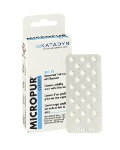 Tablety na čistenie vody KATADYN® Micropur Classic MC 1T 100 tb #2367709