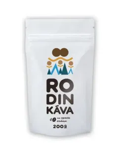 Káva RodinKáva (Zmes arabika 50% a robusta 50%) 200g/500/1000 1kg MLETÁ - Mletie na domáci espresso kávovar a zalievanie - turka (jemné)