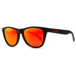 KDEAM Canton 2 slnečné okuliare, Black / Red (GKD012C02)